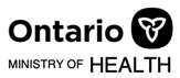 Ontario Ministry of Health logo